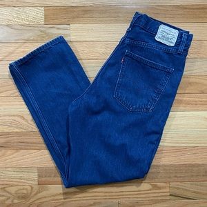 Levi’s Big E Wellthread 70’s High Straight Organic Denim Jeans